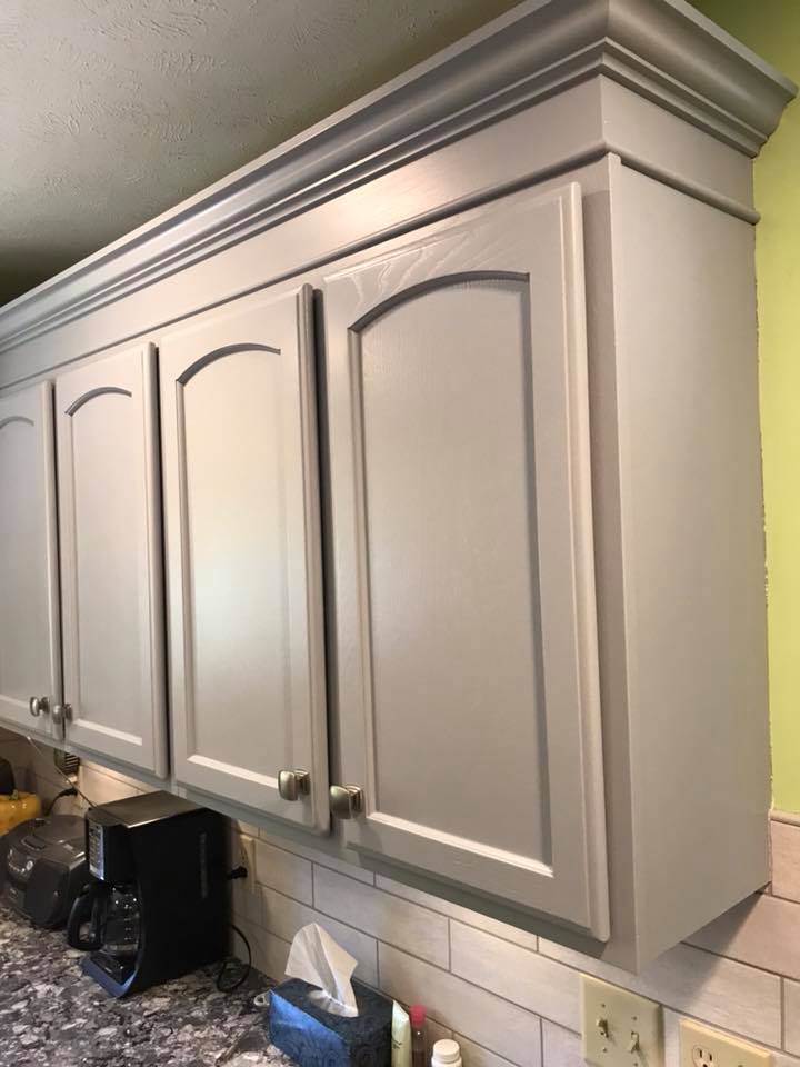 Kitchen Cabinet Refinishing Before After, Kitchen Cabinet Painters Grand Rapids Mi